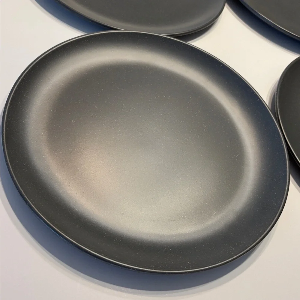 Hearth & Hand Set of 4 Gray Speckled Melamine Dinner Plates